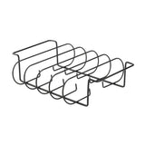 Barbecue Grill Net Outdoor BBQ Rack Cooking Basket Baking Tool Picnic Camping - Black