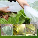 Agricultural Insect-proof Greenhouse Net for Fruit Vegetable Plant Protection - 250CMx5M - Top-Down View