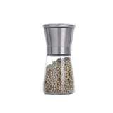 Stainless Steel Manual Salt and Pepper Grinder with Adjustable Ceramic Core - 200ML - Rear View