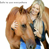 Horses Dogs Grooming Brush 6-In-1 Shedding Grooming Massage Kit Neat Pet Comb - Extra Image