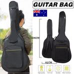 41 Inch Acoustic Guitar Bag Waterproof Oxford Soft Case with Backpack Straps