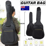 41 Inch Acoustic Guitar Bag Waterproof Oxford Soft Case with Backpack Straps