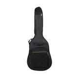 41 Inch Acoustic Guitar Bag Waterproof Oxford Soft Case with Backpack Straps - Front View