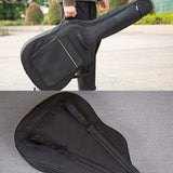 41 Inch Acoustic Guitar Bag Waterproof Oxford Soft Case with Backpack Straps