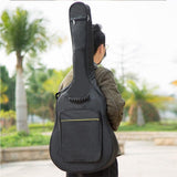 41 Inch Acoustic Guitar Bag Waterproof Oxford Soft Case with Backpack Straps