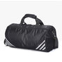 Gym Duffle Bag Waterproof Taekwondo Travel Duffel Bag Outdoor Large Size Black - Black+Siver