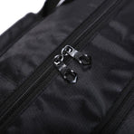 Gym Duffle Bag Waterproof Taekwondo Travel Duffel Bag Outdoor Large Size Black - Black+Siver