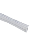 Sealing Strip Windproof Silica Gel Strip for Glass Doors Windows Anti Collision - 0.6cm x 100cm