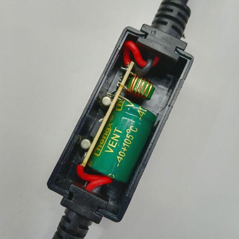 2PCS H4 CANBUS LED Headlight Decoder Anti Flicker Error Canceller Load Resistor