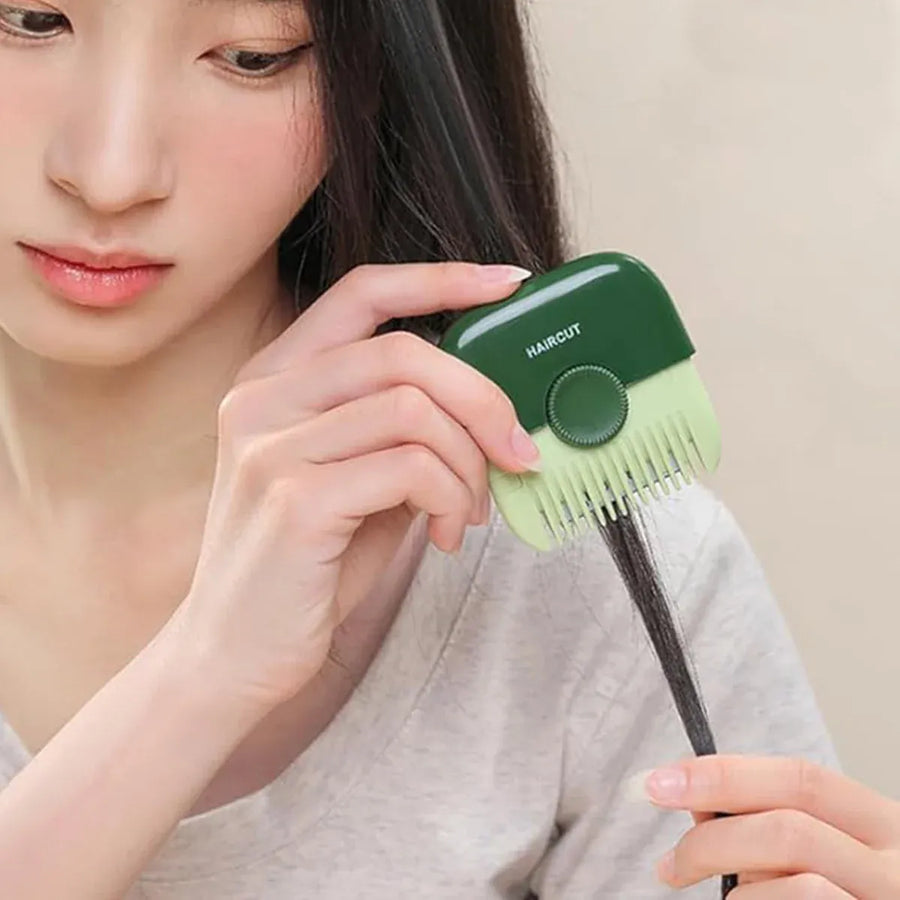 Hair Cut Comb Multifunctional Two in One Household Hair Cutting Artifact Tool