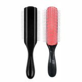 Hair Styling Brush Classic D3 Medium 9 Row Comb Styling Hairbrush - Front View