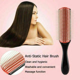 Hair Styling Brush Classic D3 Medium 9 Row Comb Styling Hairbrush
