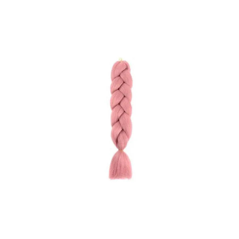 Coloured Jumbo Braiding Hair Extensions Braids Twist Hight Temperature Kanekalon - A17