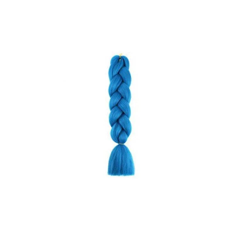 Coloured Jumbo Braiding Hair Extensions Braids Twist Hight Temperature Kanekalon - A30