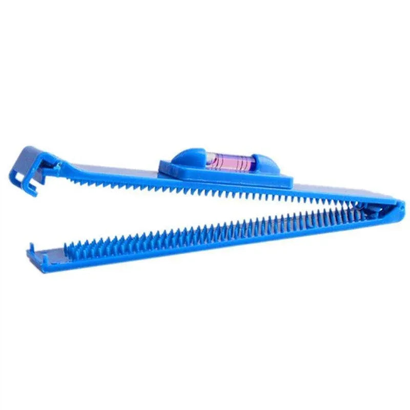 Hair Cutting Guide Tool Set for Bangs and Layers Fringe Trim Comb with Level Clips