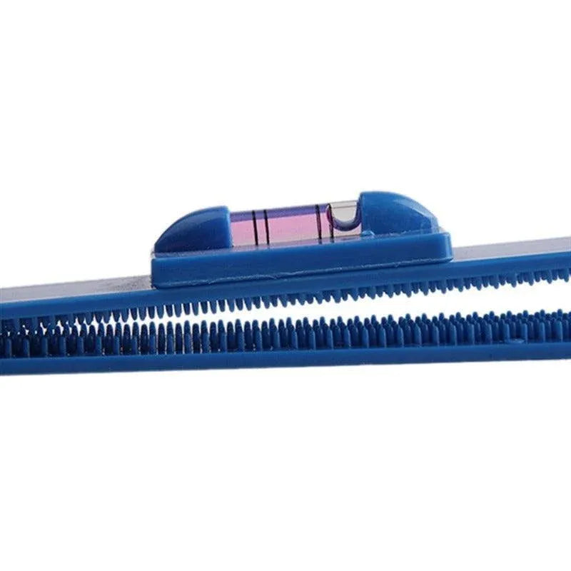 Hair Cutting Guide Tool Set for Bangs and Layers Fringe Trim Comb with Level Clips