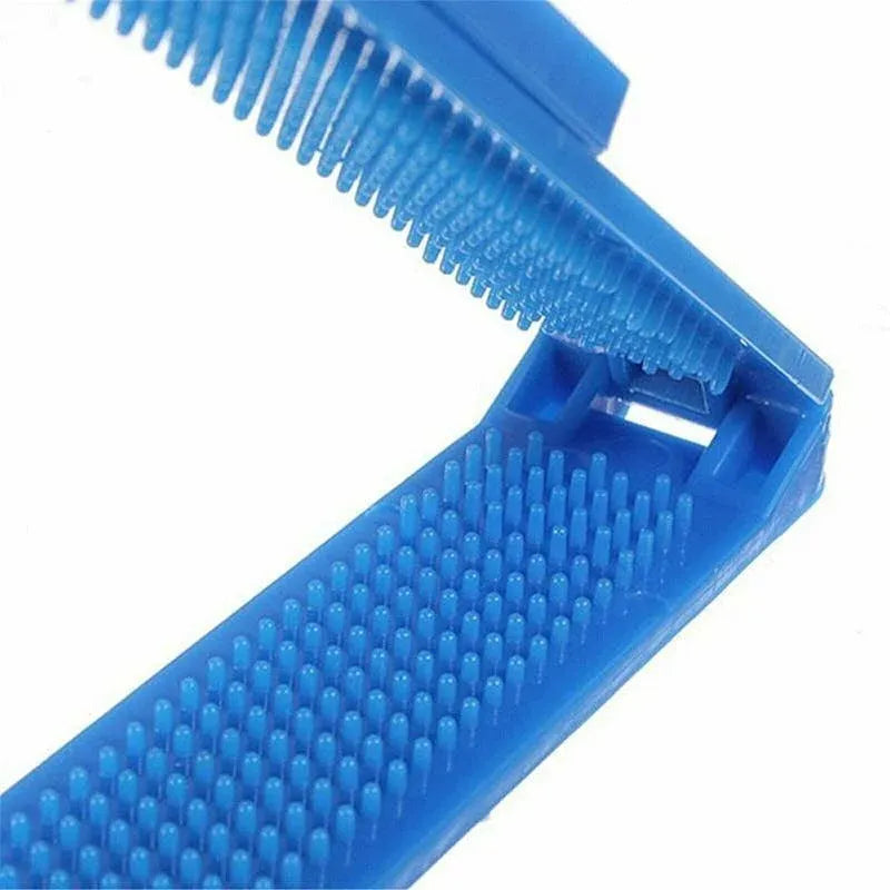 Hair Cutting Guide Tool Set for Bangs and Layers Fringe Trim Comb with Level Clips
