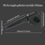 2in1 Angle Grinder Blow Dryer Suction Converter Power Tool Accessories Kit