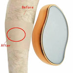 Painless Physical Hair Removal Epilators Crystal Hair Eraser For Women Men Hot - Black