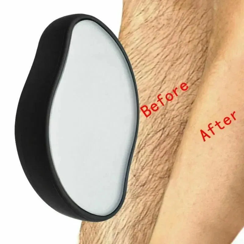 Painless Physical Hair Removal Epilators Crystal Hair Eraser For Women Men Hot - Gold