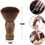 Hair Cutting Neck Duster Brush Barber Hair Removal Brush Salon - Side View