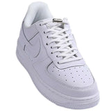 No Tie Locked Elastic Shoelace Shoe Lace Lazy Laces Sneakers Sports - Grey - Rear View