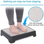 Non-Slip Half Step Stool 50 x 40 x 9.5 cm Indoor Outdoor Mobility Step, 1 Piece