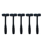 Portable Mini Plastic Hammer for Furniture Assembly and Decorative Use - Black
