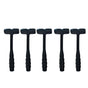 Portable Mini Plastic Hammer for Furniture Assembly and Decorative Use - Black