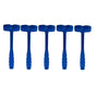 Portable Mini Plastic Hammer for Furniture Assembly and Decorative Use - Blue