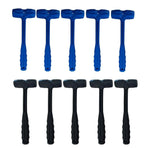 Portable Mini Plastic Hammer for Furniture Assembly and Decorative Use - Blue