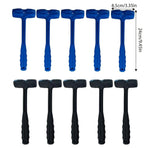 Portable Mini Plastic Hammer for Furniture Assembly and Decorative Use - Blue