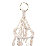 Macrame Cat Hammock Boho Style Kitty Hanging Swing Bed Pet Sleeping Bed Cat - 45-Degree Angle