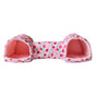 Small Pet Hamster Nest House Cotton Tunnel Comfortable Bedding for Hamsters - Pink