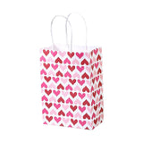 30x Valentines Day Love-Themed Tote Bag Elegant Kraft Paper Handbag Lightweight - Y169 - Extra Image