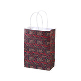 30x Valentines Day Love-Themed Tote Bag Elegant Kraft Paper Handbag Lightweight - Y173 - Extra Image