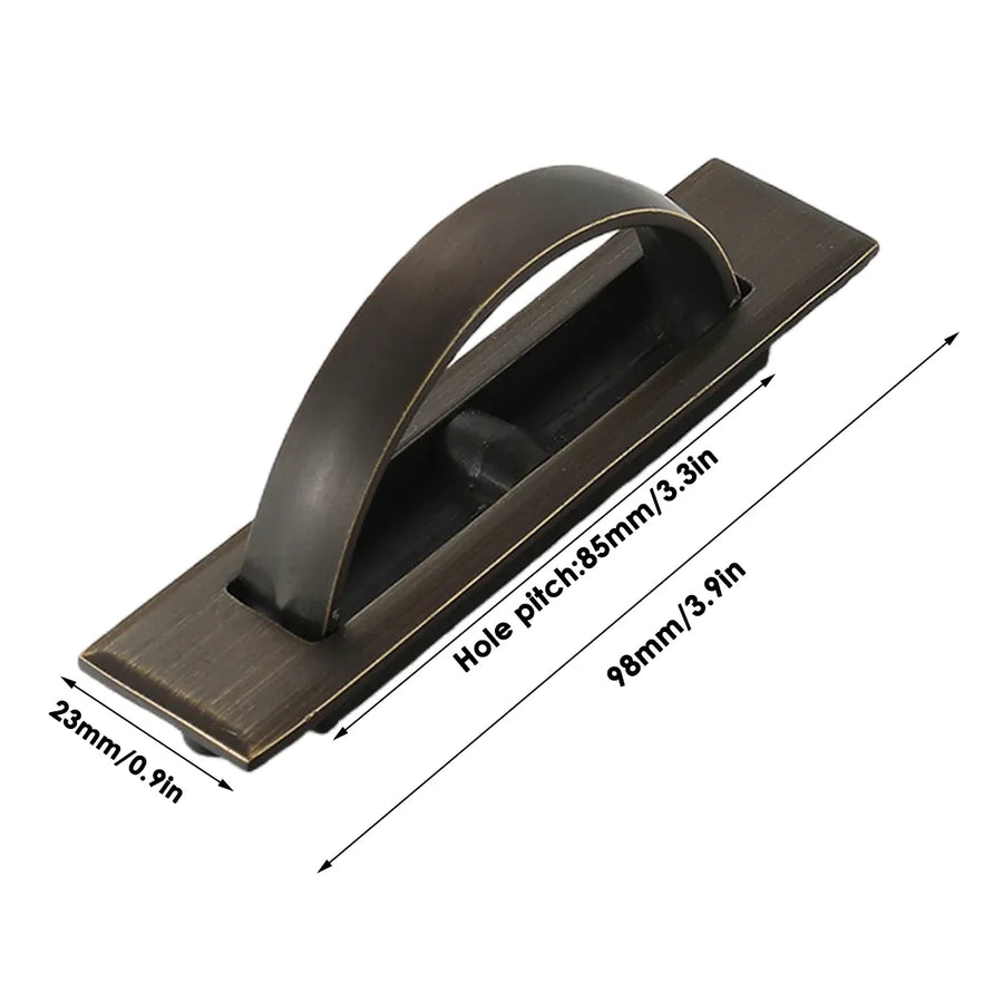 Simple Tatami Cabinet Door Handle Handcrafted Durable Pull Knob for Furniture