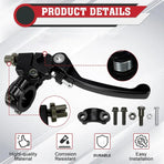 Folding Brake Clutch Lever Set Left Right Handle Off Road Motorcycle ATV Use