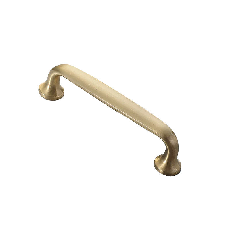 Nordic Gold Cabinet Handle Simple Light Luxury Drawer Door Pull Wardrobe Handle - 128mm