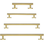 European Style Cabinet Handles Drawer Pull Knob 4 Sizes for Wardrobe Door - 96mm