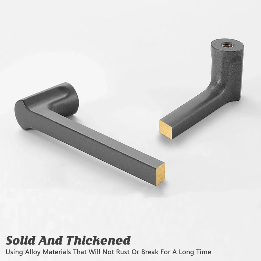 Modern Simple Cabinet Door Handle 96mm 128mm Long Pull for Kitchen Furniture - Black - 128mm