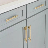 Black Gold Design Kitchen Cabinet Handles Drawer Bar Handle Pull 96 128 160 192 320MM - 192mm - Extra Image