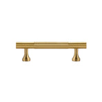6 Sizes Gold Cabinet Door Handle Light Luxury Bronze Pull for Wardrobe Drawer - 96mm-Hole Distance