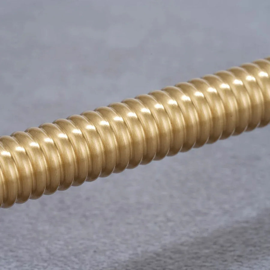 6 Sizes Gold Cabinet Door Handle Light Luxury Bronze Pull for Wardrobe Drawer - 96mm-Hole Distance