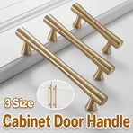Cabinet Door Handle Set 3Sizes Black Drawer Wardrobe Pull Handle for Furniture - 13.2cm