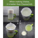 5Pcs Soya Milk Strainer for Soya Milk Machine Stirring Filter Kitchen Tools - Close-Up Angle