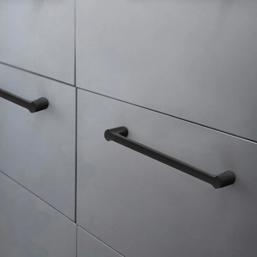 Modern Simple Cabinet Door Handle 96mm 128mm Long Pull for Kitchen Furniture - Grey - 128mm