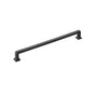128mm 224mm Wardrobe Cabinet Door Handle Modern Simple Drawer Pull Furniture - Grey-224mm