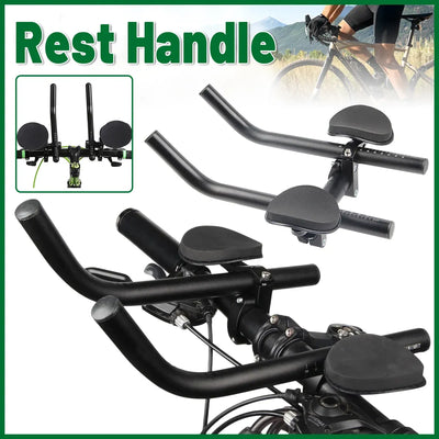 Alloy Triathlon Aero Road Mountain Bike Bicycle Cycle Rest Handle Bars Handlebar