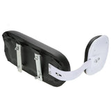 Bike Rear Seat Kit Set Carrier Cushion Backrest Footrest Safe for Bicycle Use - Rear View